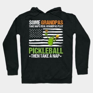 Funny Grandpa Pickleball,Father's Day Racquetball Sport fan Hoodie